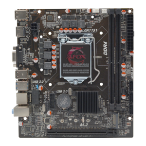 afox ih310c ma6 ddr4 micro atx intel motherboard