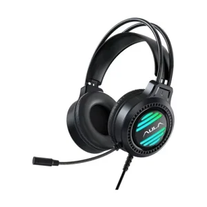 aula s606 rgb wired black over ear gaming headphone