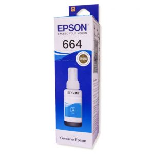 epson 664 cyan ink bottle